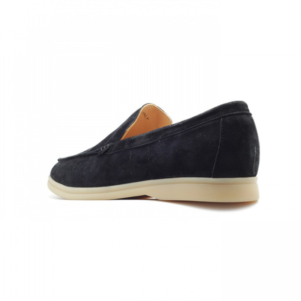 Мужские мокасины Loro Piana Summer Walk - Black