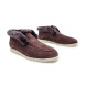 Унисекс ботинки Brunello Cucinelli Suede Dark Brown