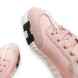 Женские кроссовки Hermes Low Top Casual Pink